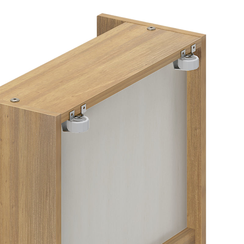175262-007 : Component 2 Underbed Storage Drawers w/Rubber Castors, Pecan