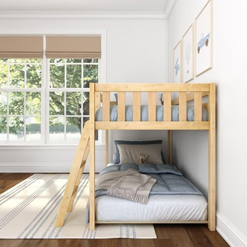 181214-001 : Bunk Beds Max & Lily Fundamentals Low Bunk, Natural