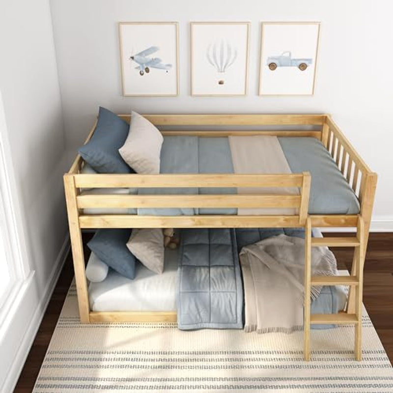 181214-001 : Bunk Beds Max & Lily Fundamentals Low Bunk, Natural