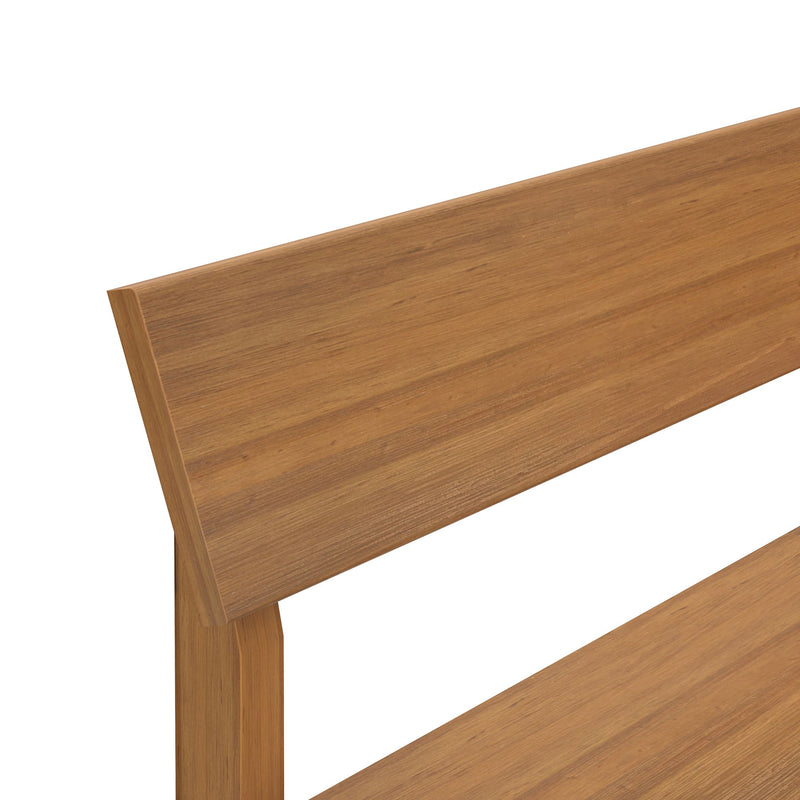 2700336000-007 : Dining Bench Risa Corner Bench (64in x 64in / 1620mm x 1620mm), Pecan