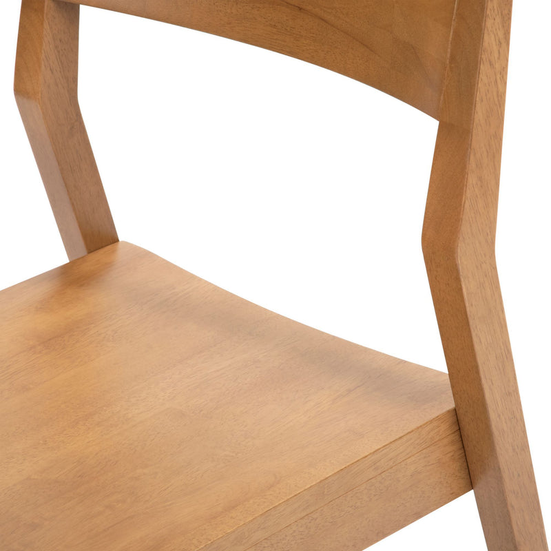 2720320000-007 : Dining Chair Modern Dining Chair (2 pack), Pecan