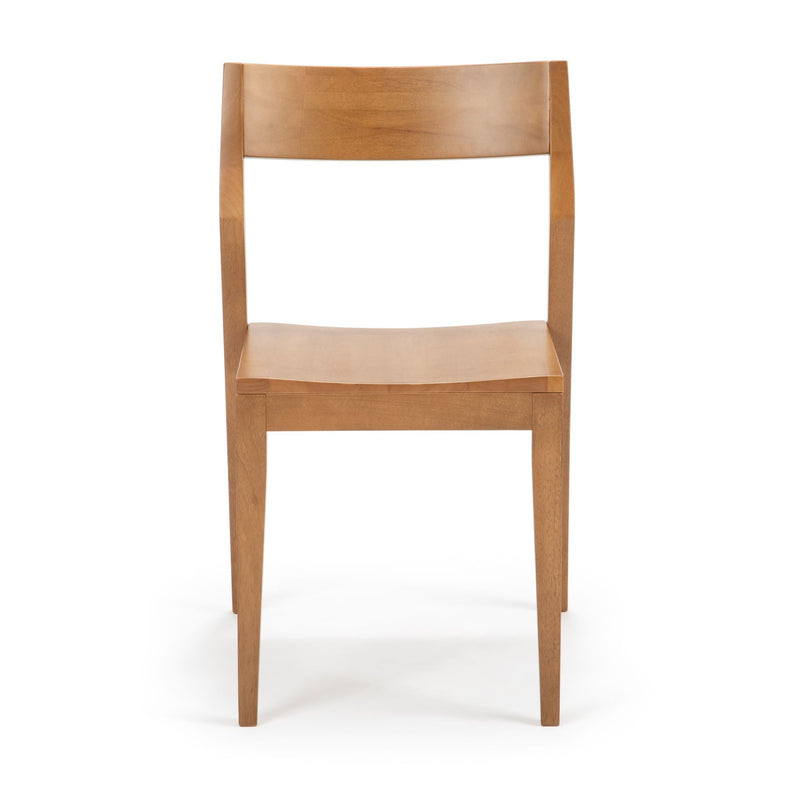 2720320000-007 : Dining Chair Modern Dining Chair (2 pack), Pecan