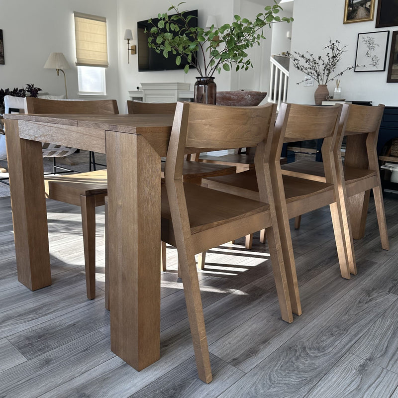 2720320000-007 : Dining Chair Modern Dining Chair (2 pack), Pecan