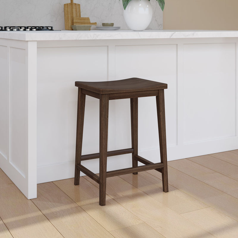 2800327000-008 : Counter Chair Smythe Stool Counter Height (24in), Walnut
