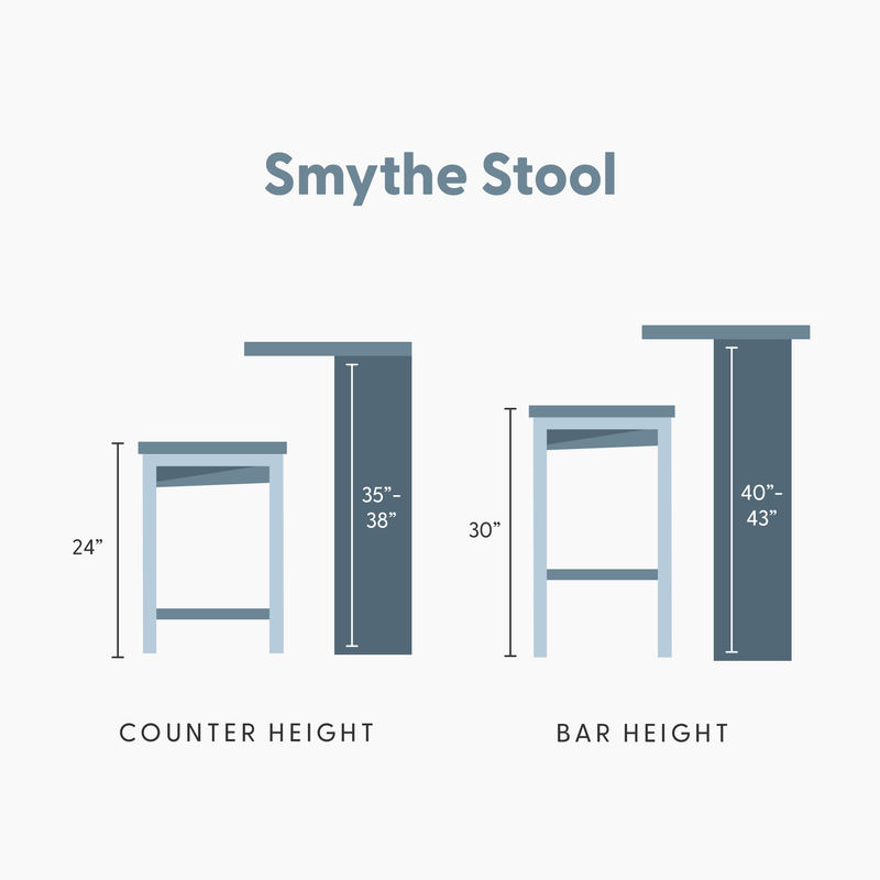 2800327000-010 : Counter Chair Smythe Stool Counter Height (24in), Blonde