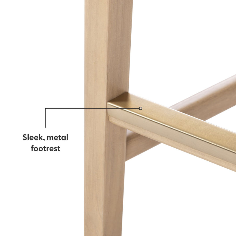 2800327000-010 : Counter Chair Smythe Stool Counter Height (24in), Blonde