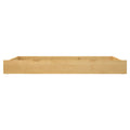 1202-001 : Underbed Storage XL Trundle with Slats, Natural