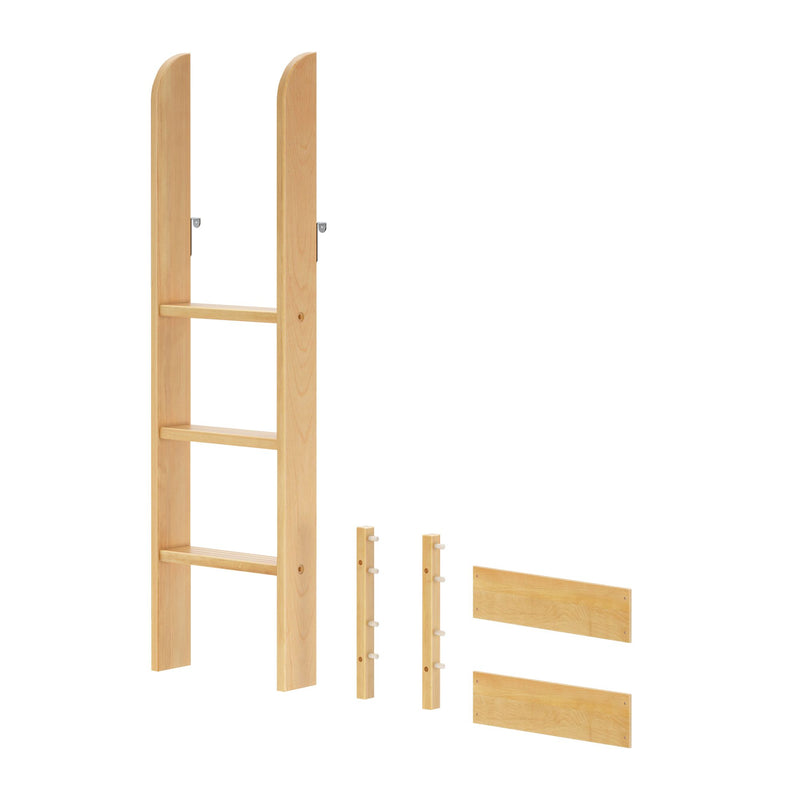 1401-001 : Component Straight Ladder for Low Loft and Floor Bunk, Natural