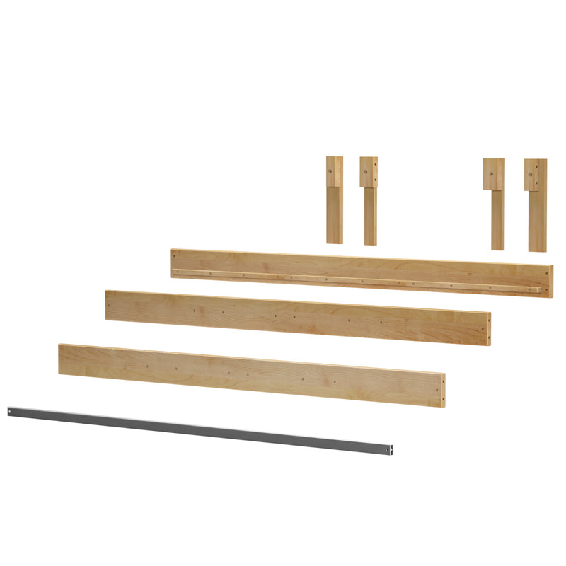 1491-001 : Kit Lower XL Corner Bunk Kit, Natural