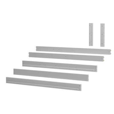 1495-002 : Kit Upper Corner Bunk/Loft Kit with Full Length Guardrails XL, White