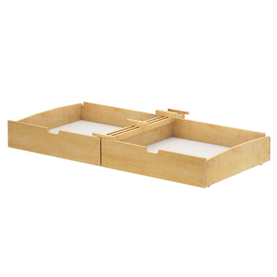 1625-001 : Underbed Storage Underbed Drawers, Natural