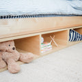 1626-001 : Underbed Storage Underbed Cubbies - Natural