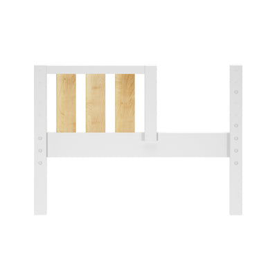 1734-102 : Component Modern Slat Open Bed End - Twin