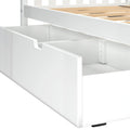 175262-002 : Component 2 Underbed Storage Drawers w/ Rubber Castors, White