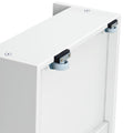 175262-002 : Component 2 Underbed Storage Drawers w/ Rubber Castors, White