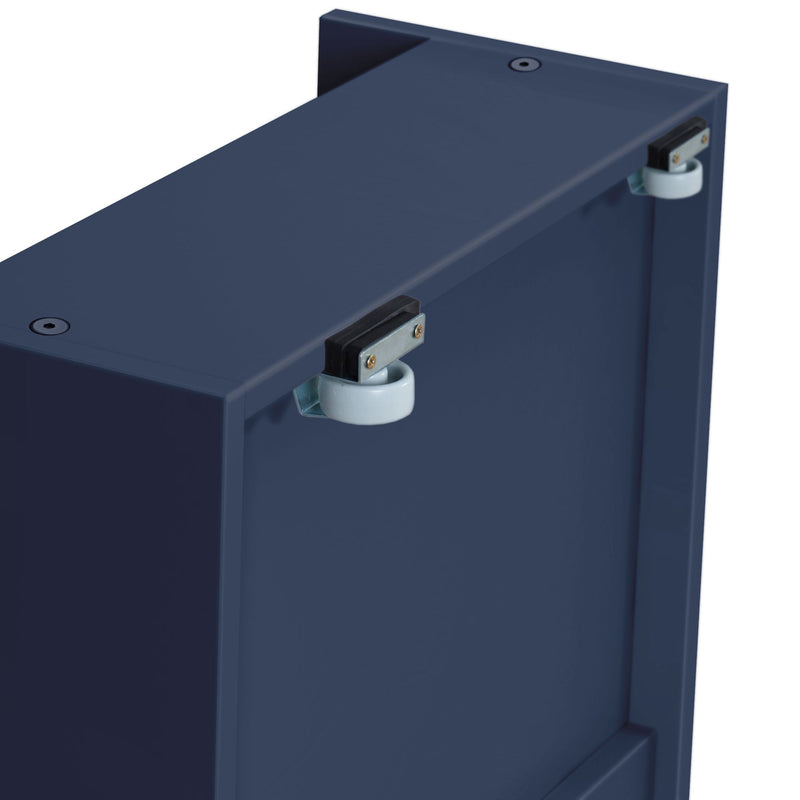 175262-131 : Component 2 Underbed Storage Drawers w/ Rubber Castors, Blue