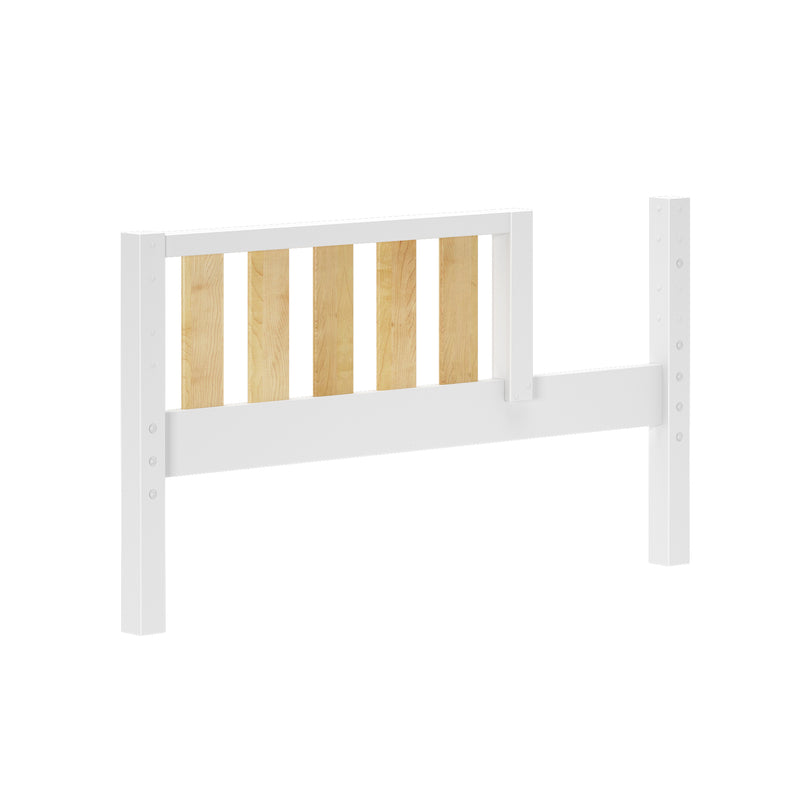 1754-102 : Component Modern Slat Open Bed End - Full