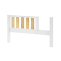 1754-102 : Component Modern Slat Open Bed End - Full