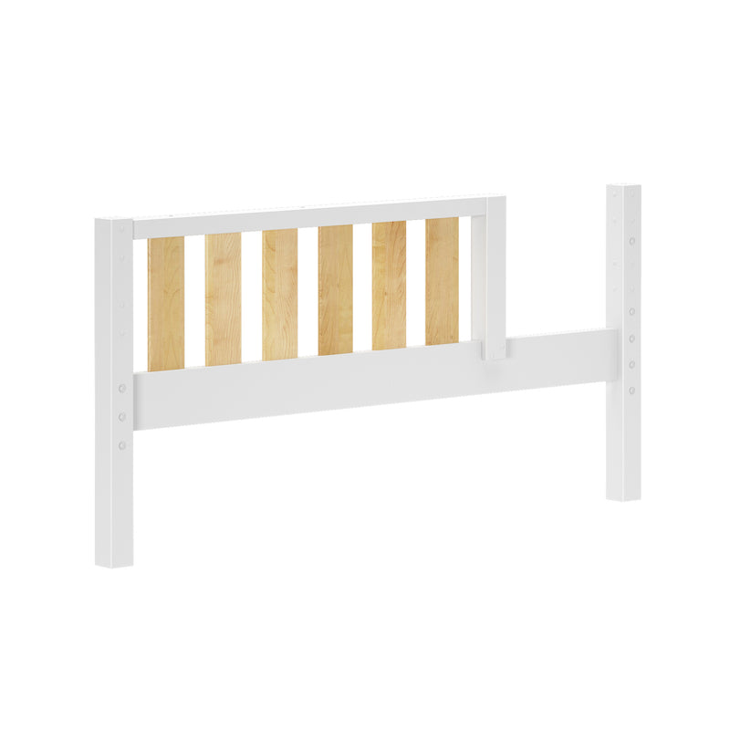 1774-102 : Component Modern Slat Open Bed End - Queen