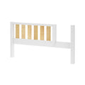 1774-102 : Component Modern Slat Open Bed End - Queen