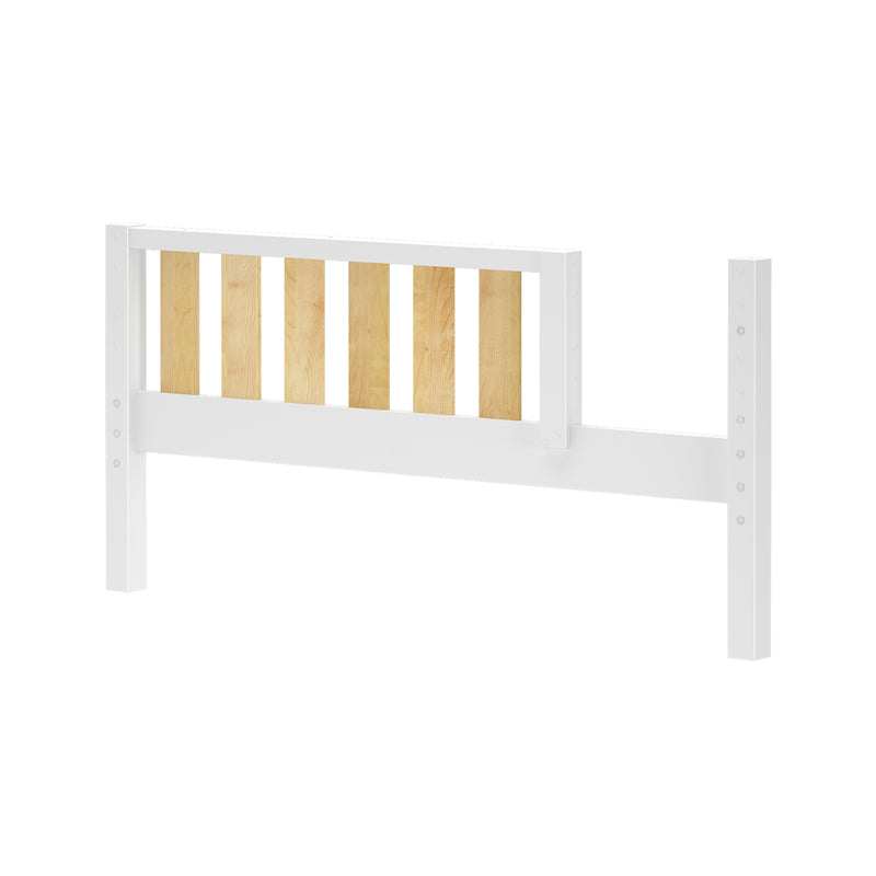 1774-102 : Component Modern Slat Open Bed End - Queen