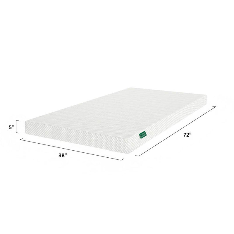 183005-000 : Mattress 5" Memory Foam Trundle Mattress