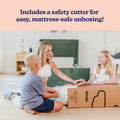 183218-000 : Mattresses 2 x 8" Memory Foam Mattress, Twin