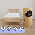 183218-000 : Mattresses 2 x 8" Memory Foam Mattress, Twin