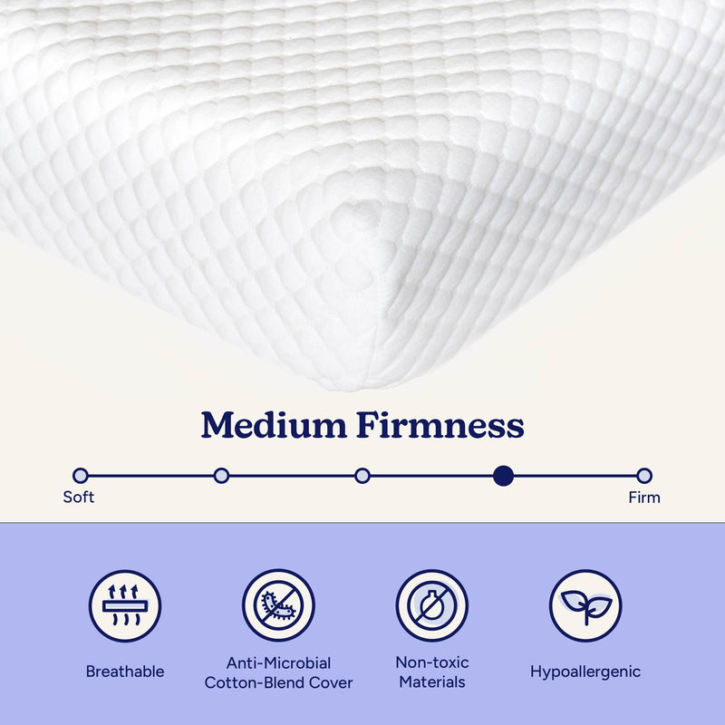 183218-000 : Mattresses 2 x 8" Memory Foam Mattress, Twin
