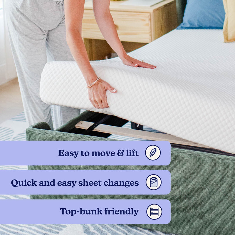 183218-000 : Mattresses 2 x 8" Memory Foam Mattress, Twin
