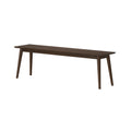 2000314000-008 : Dining Bench Mid-Century Modern Bench (60in / 1492mm), Walnut