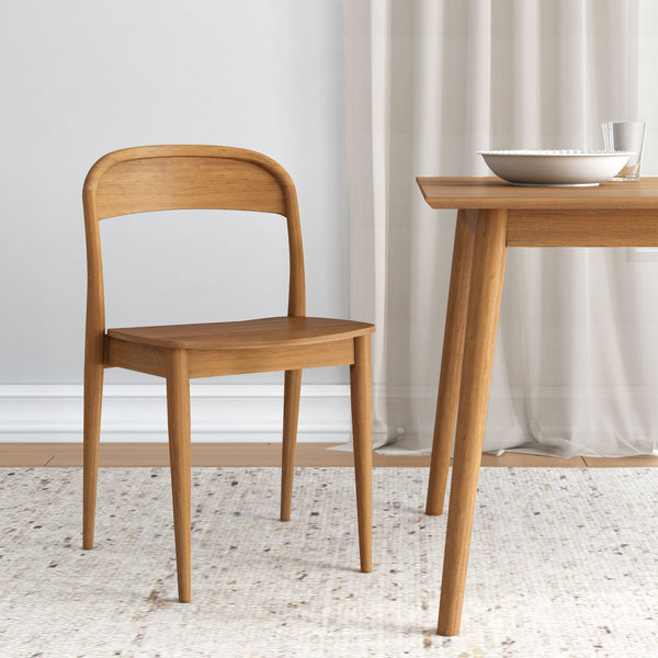 2000389200-007 : Dining Chair Loar Dining Chair, Pecan