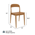 2000389200-007 : Dining Chair Loar Dining Chair, Pecan