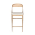 2000390300-413 : Counter Chair Loar Upholstered Counter Stool, Blonde/Sesame (PU 1907-1)
