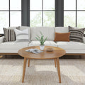 2000502000-007 : Coffee Table Mid-Century Modern Coffee Table (36in x 36in / 914mm x 914mm), Pecan