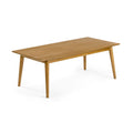 2000507000-007 : Coffee Table Mid-Century Modern Rectangular Coffee Table (48in x 24in / 1220mm x 610mm), Pecan