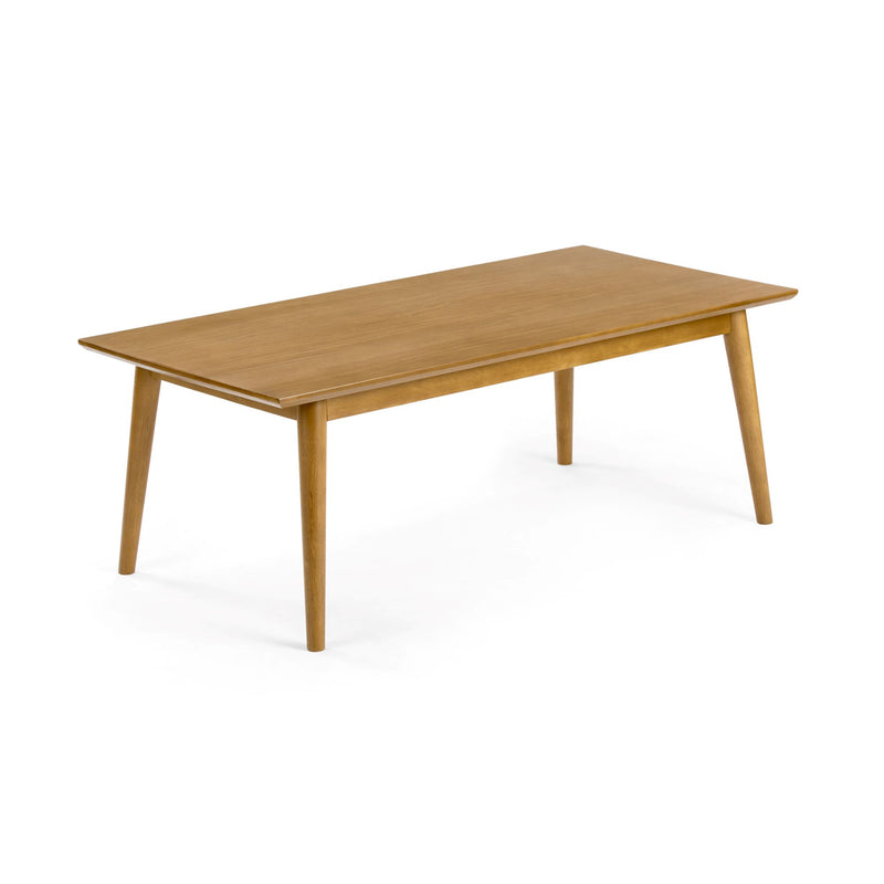 2000507000-007 : Coffee Table Mid-Century Modern Rectangular Coffee Table (48in x 24in / 1220mm x 610mm), Pecan