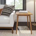 2000513000-007 : Side Table Mid-Century Modern Square Side Table (20in x 20in / 510mm x 510mm), Pecan
