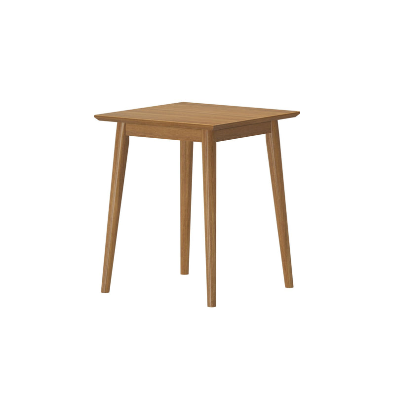 2000513000-007 : Side Table Mid-Century Modern Square Side Table (20in x 20in / 510mm x 510mm), Pecan