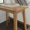 2000514000-007 : Side Table Mid-Century Modern Rectangular Side Table (24in x 15in / 630mm x 375mm), Pecan