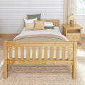 2000 NS : Starter Bed Natural Birch Full Starter Bed, Low Slats/Low Slats