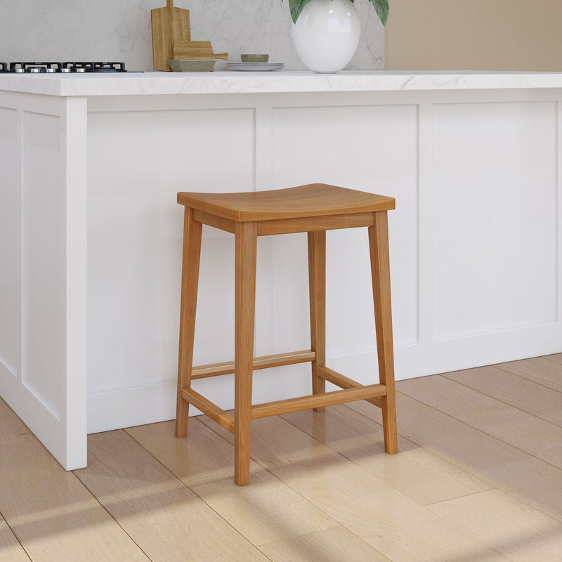 2800327000-007 : Counter Chair Smythe Stool Counter Height (24in), Pecan