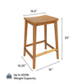 2800327000-007 : Counter Chair Smythe Stool Counter Height (24in), Pecan