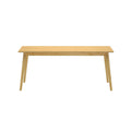 2030301000-001 : Dining Table Mid-Century Modern Dining Table (72in x 36in), Natural