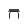 2030302000-170 : Dining Table Mid-Century Modern Dining Table (60in x 34in), Black