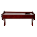 2111-003 : Accessory Tray & Beverage Holder, Chestnut