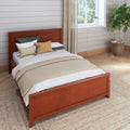 2160 XL UU CP : Starter Bed Full XL Traditional Bed with Underbed Dresser, Panel, Chestnut