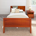 2180 XL CP : Starter Bed Full XL Traditional Bed with Low Bed End, Panel, Chestnut