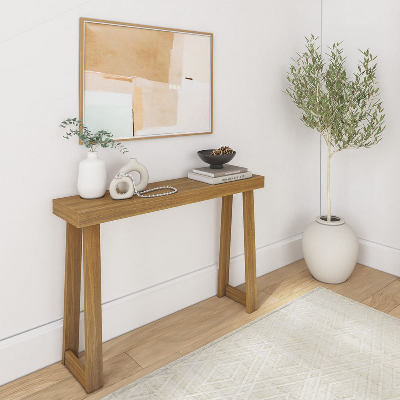 230141-007 : Console Table Classic Console Table - 46 inches, Pecan