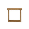 230142-007 : Console Table Classic Console Table with Shelf - 36 inches, Pecan